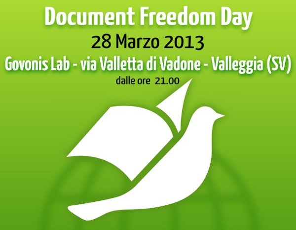 Document Freedom Day 2013 a Quiliano