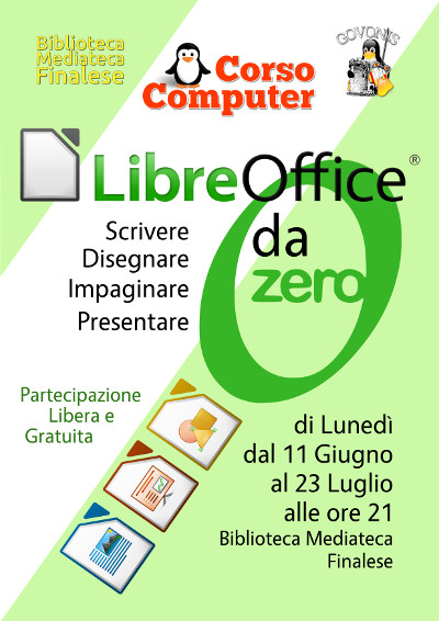 Locandina Corso LibreOffice