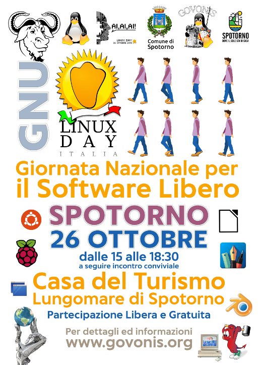 Locandina LinuxDay 2019