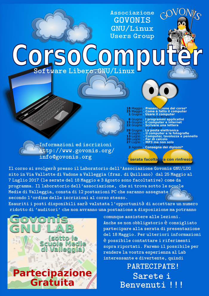 Volantino corso compuetr