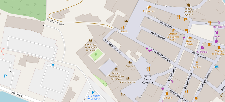 Mappa Finalborgo
