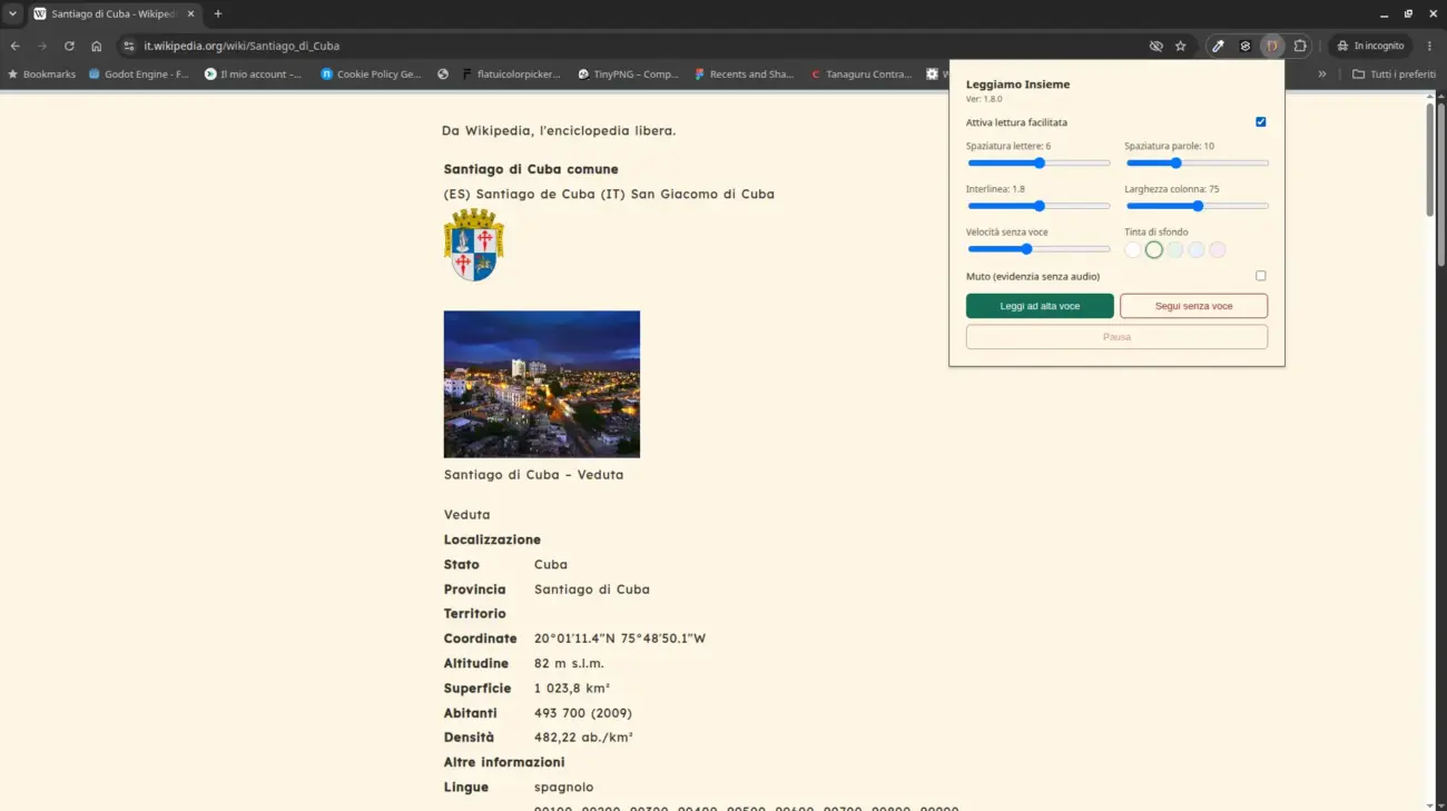 Leggiamo insieme attivato